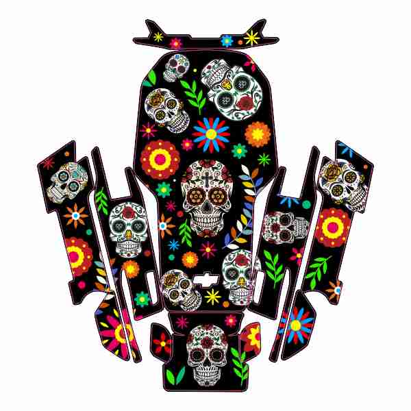 skin mini mexican skull 6